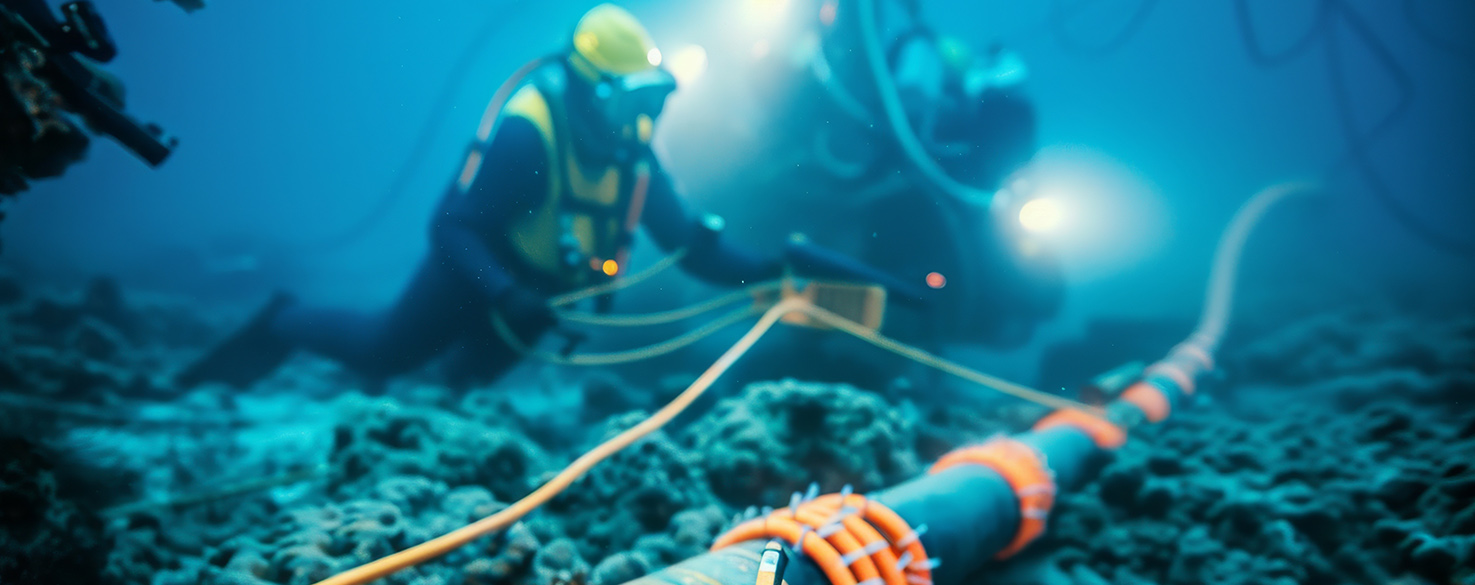 Underwater Mrine cable Works